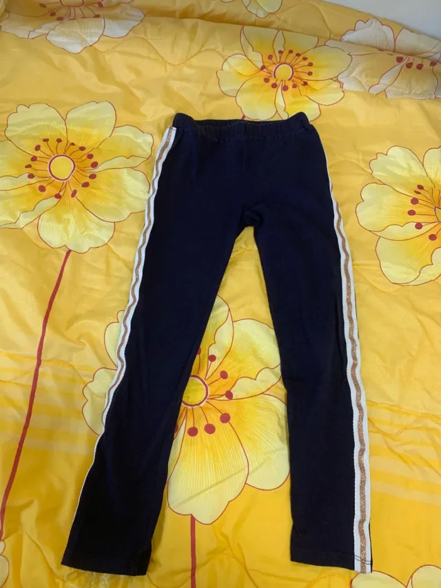 Leggings pantaloni per bambina GAP Taglia 6-7 anni Blu