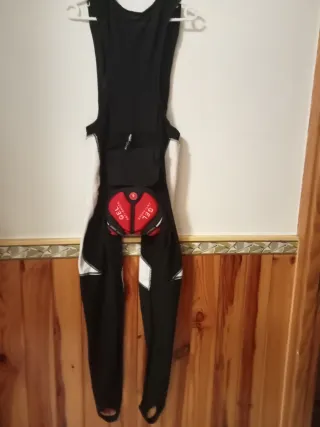 Culote ciclismo invierno negro