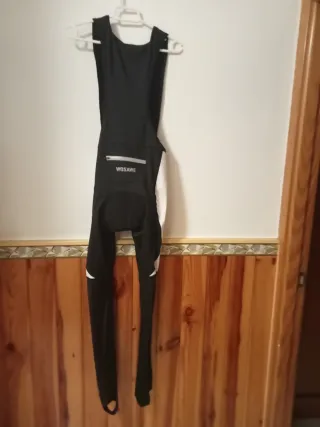 Culote ciclismo invierno negro