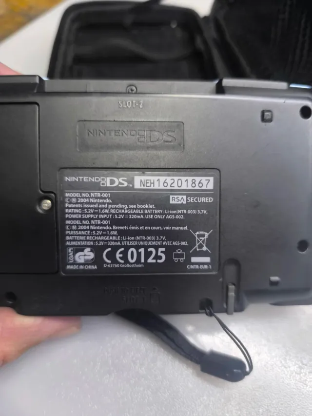 Consola Nintendo DS Azul + Jogos