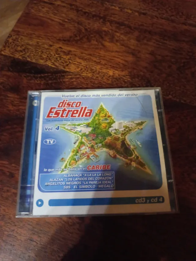 CD Disco Estrella Vol. 4 Caribe