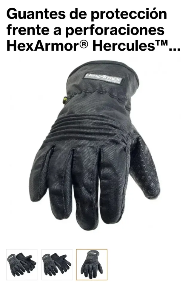 Guantes HexArmor® Hercules Protección Perforación