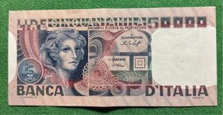 Banconote Italia 50.000 Lire Banca d'Italia