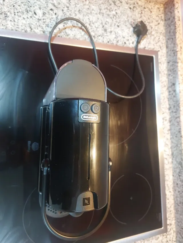 Macchina da caffè Nespresso nera