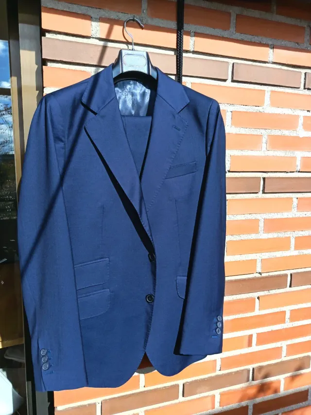 Traje azul hombre Silbon