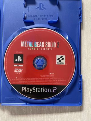Metal Gear Solid 2 Sons of Liberty PS2