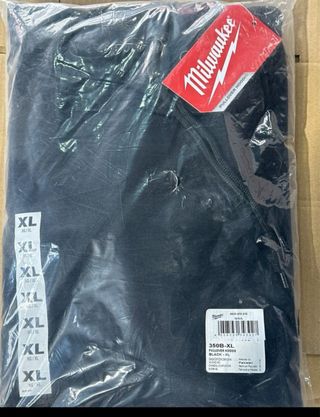 Sudadera Milwaukee XL Negra Pullover Hoodie