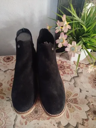 Botines Panama Jack Mujer Negros