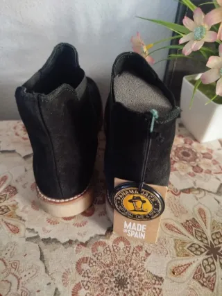 Botines Panama Jack Mujer Negros