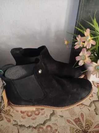 Botines Panama Jack Mujer Negros