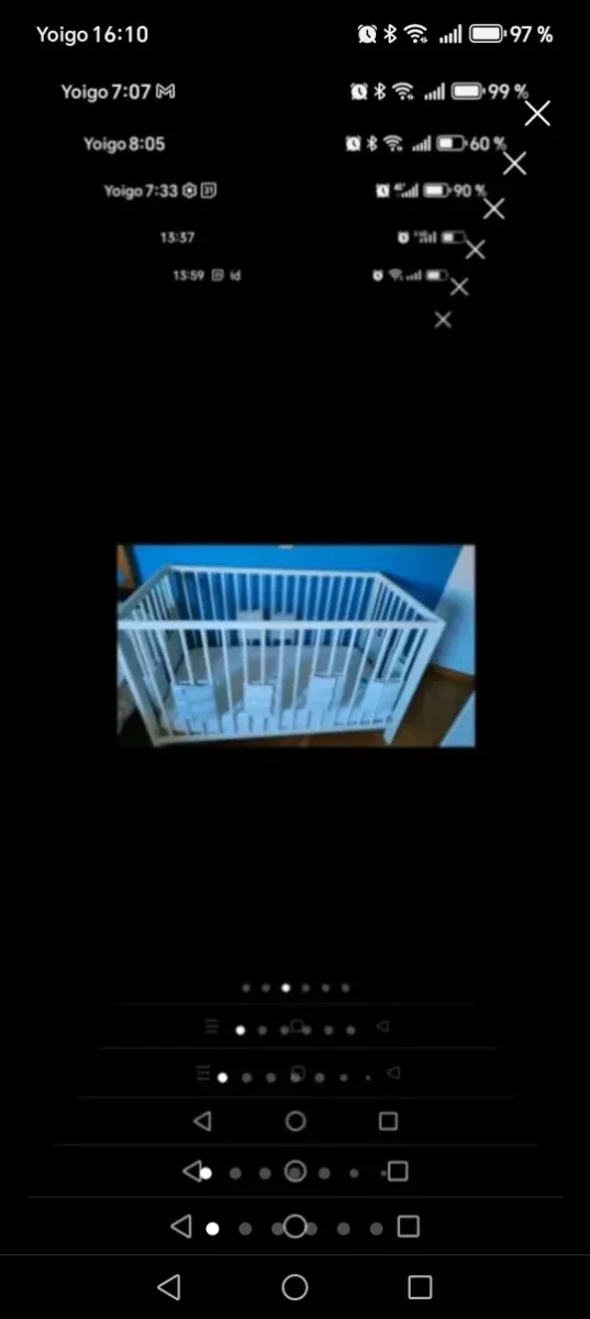 Cuna Ikea Gulliver 60x120 + Colchón