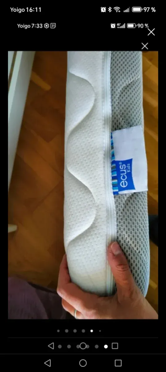 Cuna Ikea Gulliver 60x120 + Colchón