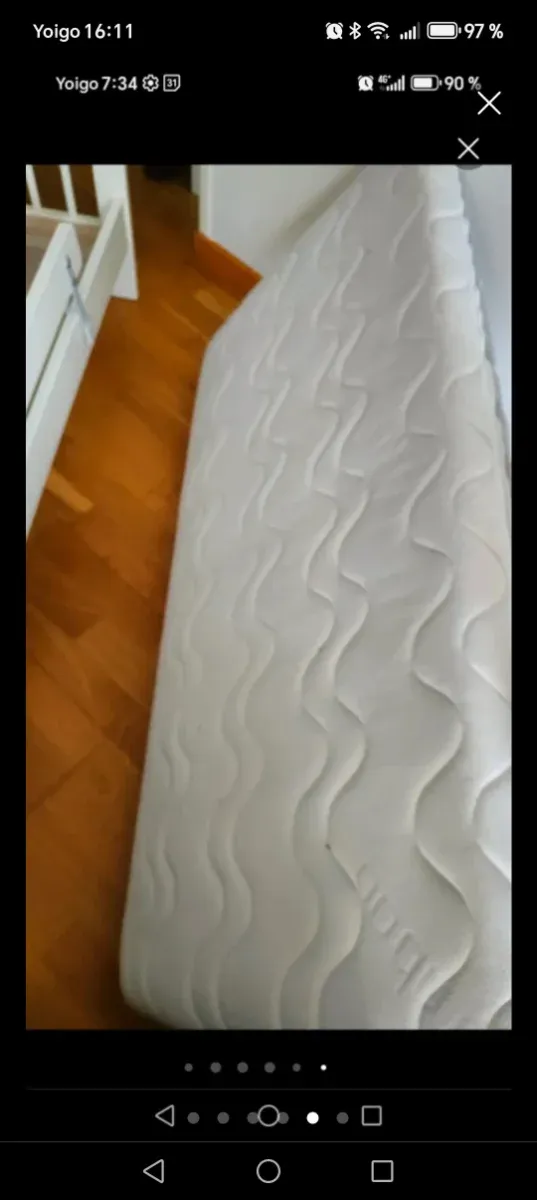 Cuna Ikea Gulliver 60x120 + Colchón