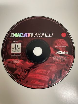 Ducati World PS1 (PlayStation 1) Racing Game