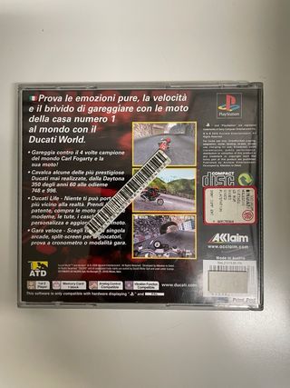 Ducati World PS1 (PlayStation 1) Racing Game