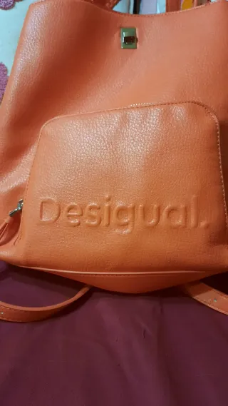 Mochila Desigual Naranja