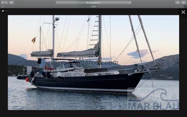 Velero Hallberg rassy 41 Lista 6