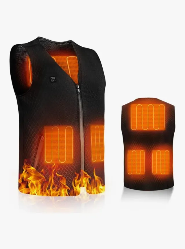 Giubbotto riscaldante nero