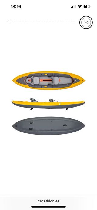 Kayak hinchable ITIWIT 3 plazas