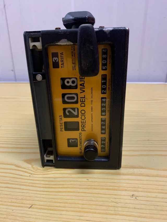 Taxímetro Kienzle Vintage Pesetas