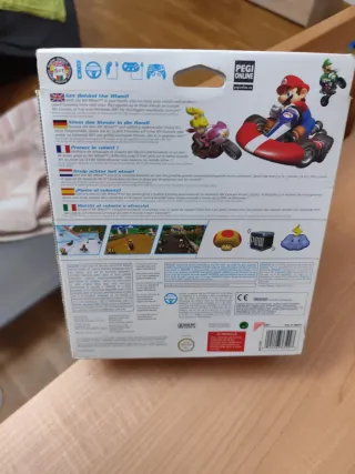 Volante Mario Kart Wii + Caja + Manual