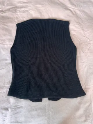 Gilet donna nero vintage