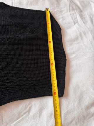 Gilet donna nero vintage