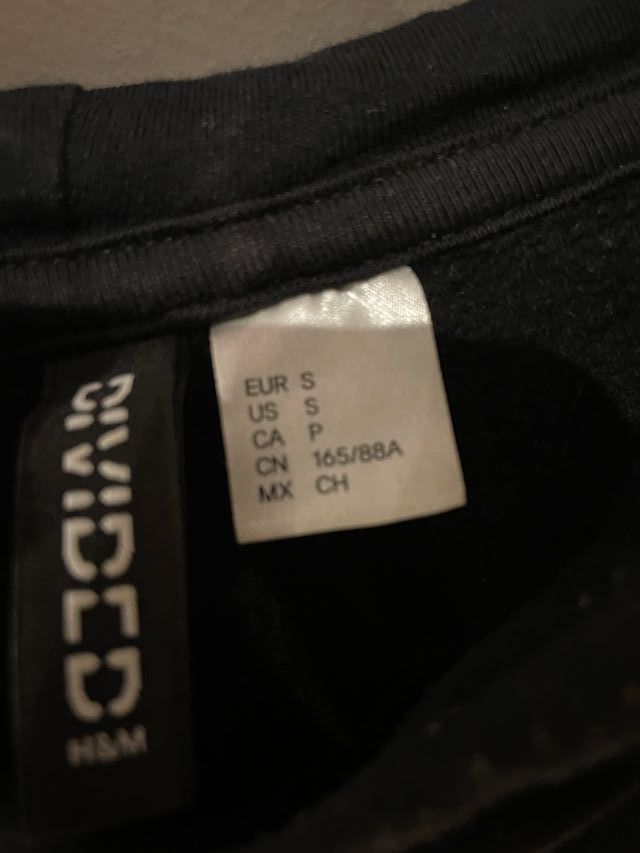 Sudadera Brooklyn H&M Divided Talla S