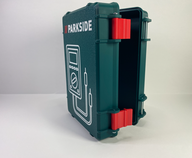 Caja robusta para multímetro Parkside