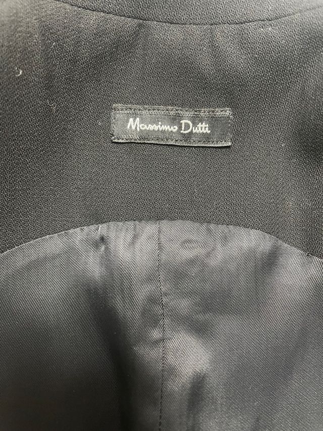 Chaleco Massimo Dutti Negro