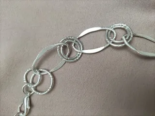 Collana girocollo a catena argento