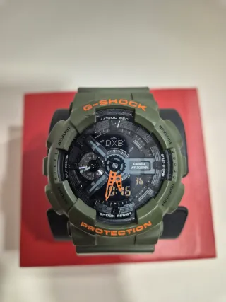 Reloj Casio G-Shock Verde Naranja