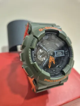 Reloj Casio G-Shock Verde Naranja