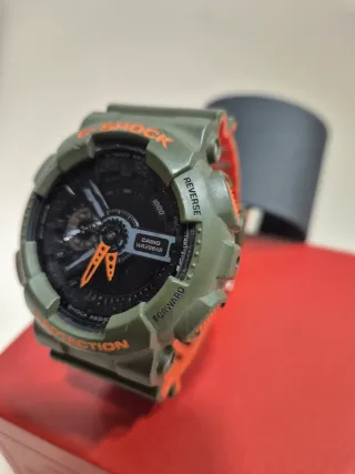 Reloj Casio G-Shock Verde Naranja