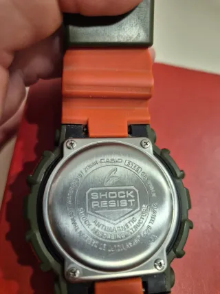 Reloj Casio G-Shock Verde Naranja
