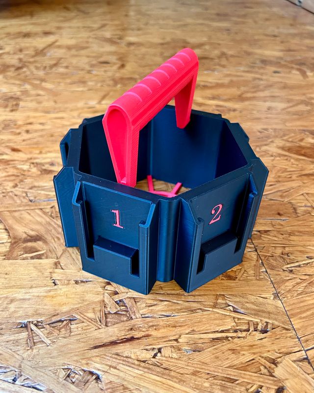 Soporte Baterías Parkside 20V