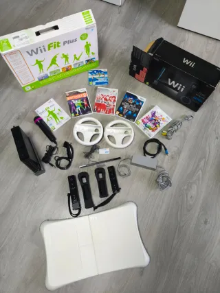 Consola Nintendo Wii Negra