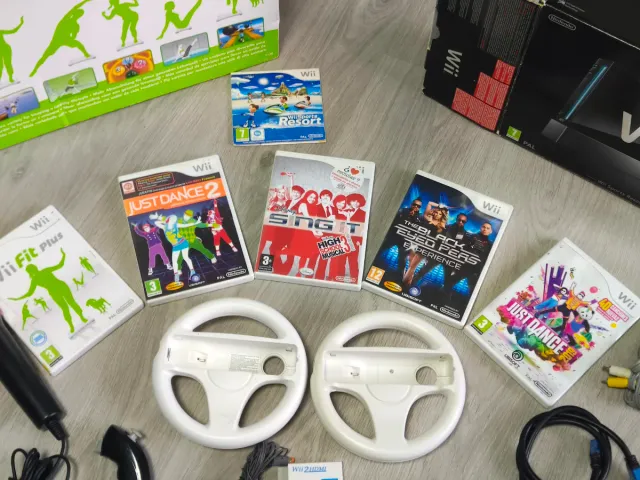 Consola Nintendo Wii Negra