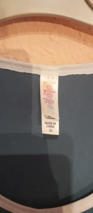 Blusón mujer azul talla S pero más bien es una M