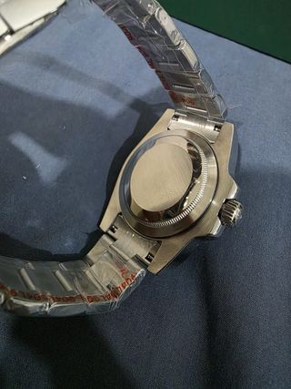 Reloj Rolex Automático Verde y Plateado