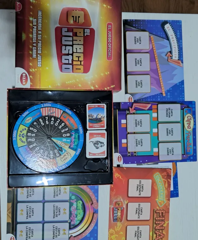 Juego de mesa El Precio Justo Bizak