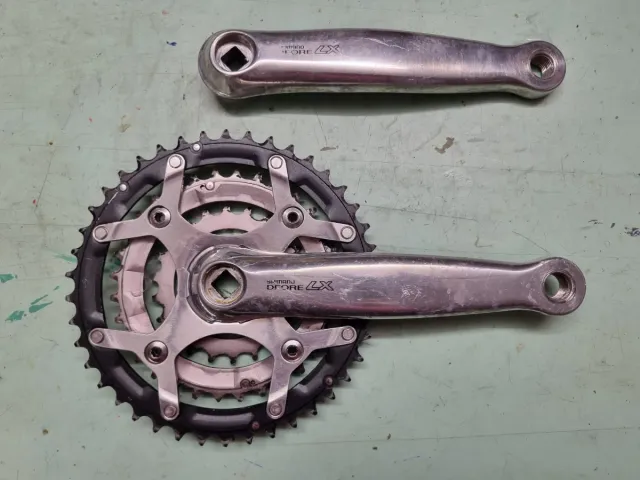 Guarnitura Shimano LX FC-M569 Tripla