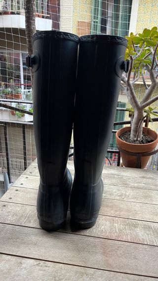 Botas Hunter Negras Talla 38
