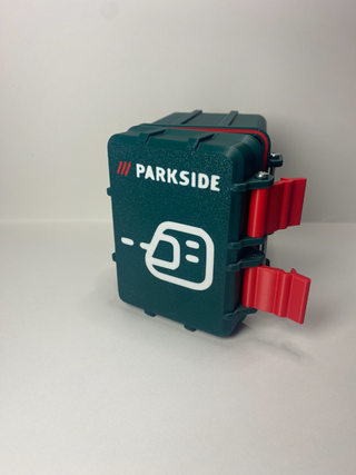 Caja resistente Parkside para nivel láser