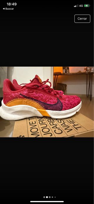 Zapatillas Nike Superrep Go Rosa Naranja