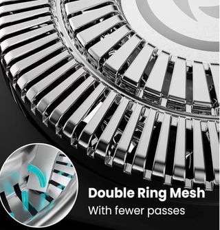 Máquina de barbear elétrica 2 em 1