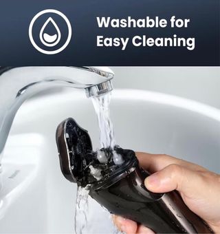 Máquina de barbear elétrica 2 em 1