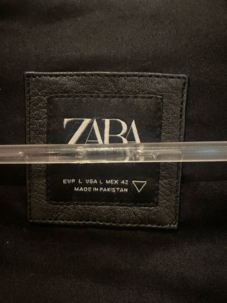 Cazadora Piel Zara