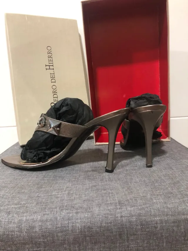 Sandalias Pedro del Hierro Plataforma Tacón