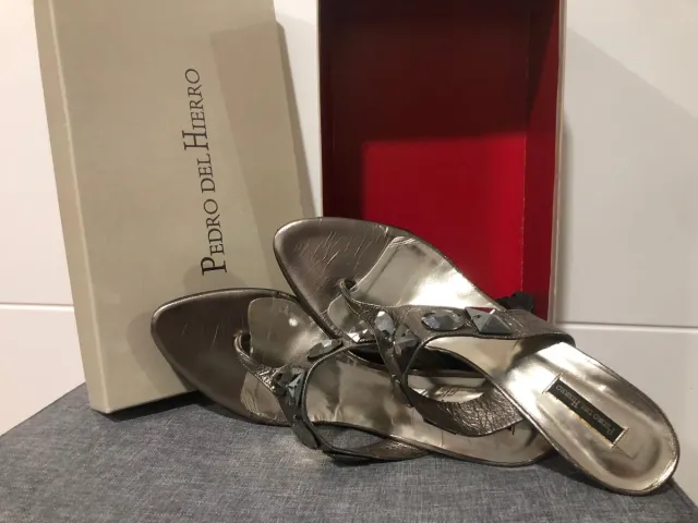 Sandalias Pedro del Hierro Plataforma Tacón